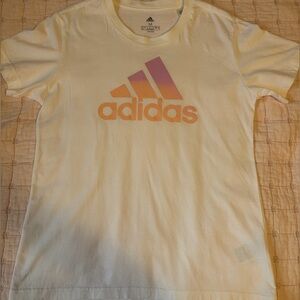 Adidas Women’s White Logo Tee